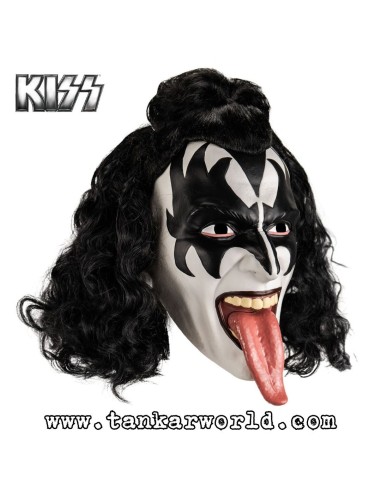 Kiss - The Demon - Máscara Injection Deluxe - Tamaño adulto - PRE-PEDIDO