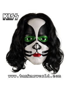 Kiss - The Catman - Máscara Injection Deluxe - Tamaño adulto - PRE-PEDIDO