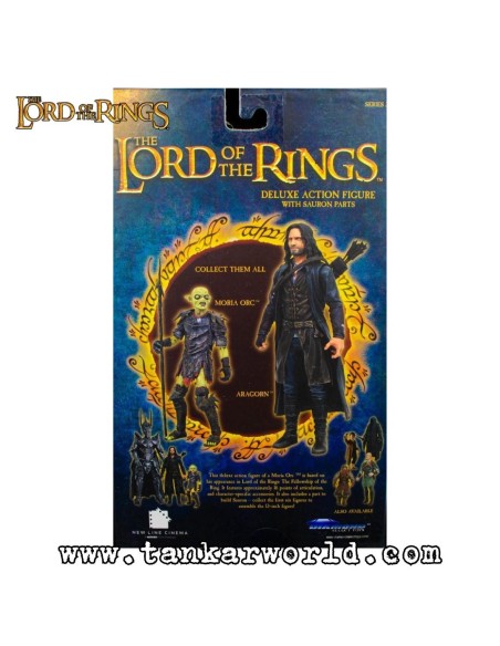 Orco de Moria - El Señor de los anillos - Figura articulada Deluxe - Diamond Select Toys - 18 cm