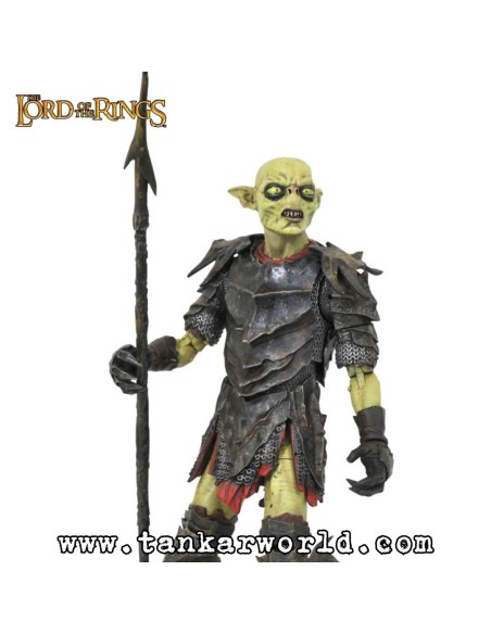 Orco de Moria - El Señor de los anillos - Figura articulada Deluxe - Diamond Select Toys - 18 cm