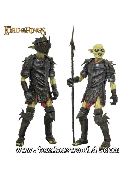 Orco de Moria - El Señor de los anillos - Figura articulada Deluxe - Diamond Select Toys - 18 cm