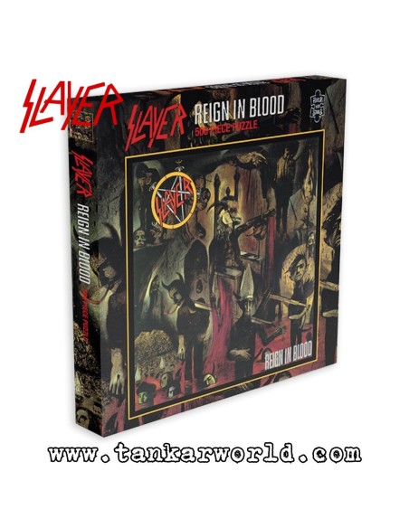 Slayer - Reign In Blood - Puzle - 39 X 39 cm