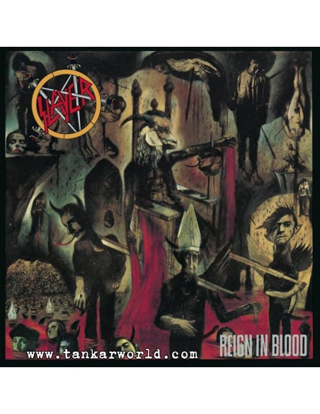 Slayer - Reign In Blood - Puzle - 39 X 39 cm