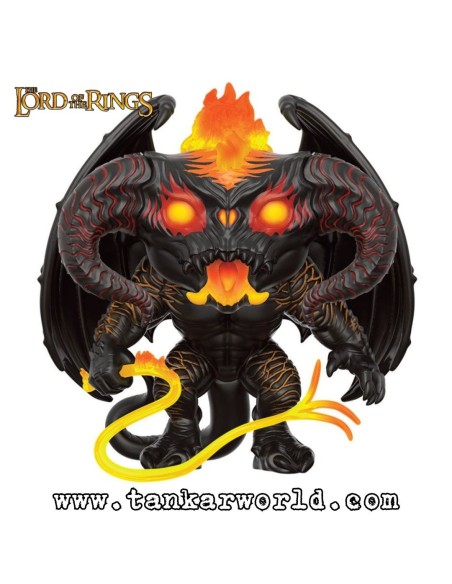 Funko Pop! - Balrog - El Señor de los Anillos - Lord O The Rings - 448 - Super Sized POP! 15 cm