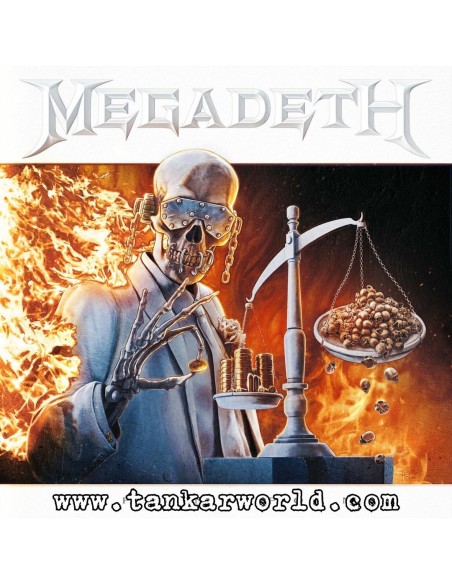 Megadeth - Máscara Vic Rattlehead - Tamaño adulto