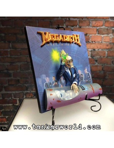 Megadeth - Rust In Peace - Estatua 3D Vinyl 30 cm - PRE-PEDIDO