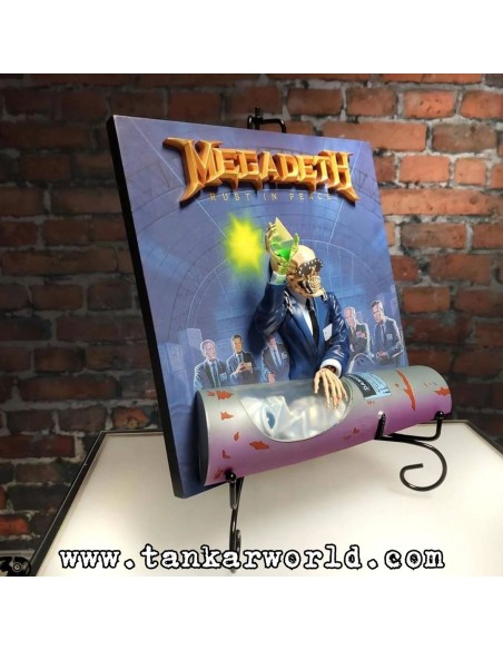 Megadeth - Rust In Peace - Estatua 3D Vinyl 30 cm - PRE-PEDIDO