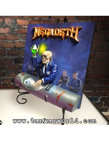 Megadeth - Rust In Peace - Estatua 3D Vinyl 30 cm - PRE-PEDIDO