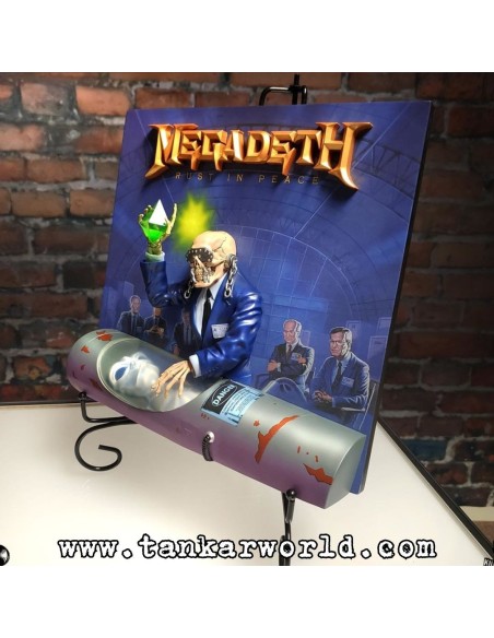 Megadeth - Rust In Peace - Estatua 3D Vinyl 30 cm - PRE-PEDIDO