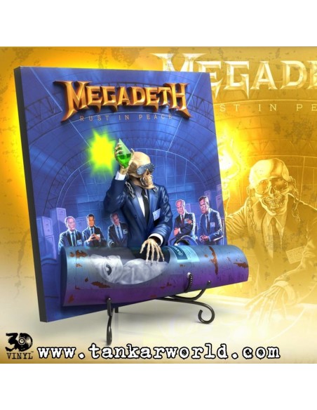 Megadeth - Rust In Peace - Estatua 3D Vinyl 30 cm - PRE-PEDIDO