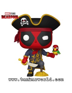 Funko Pop! - Deadpool como el pirata Long John Silver - Deadpool - Marvel - 1493
