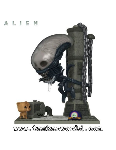 Funko Pop! - Xenomorfo con Jonesy el gato - Alien - 1936 - Pop! Deluxe