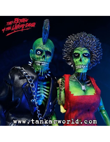 El regreso de los muertos vivientes - Pack 2 Figuras Clothed Trash & Suicide - 20 cm