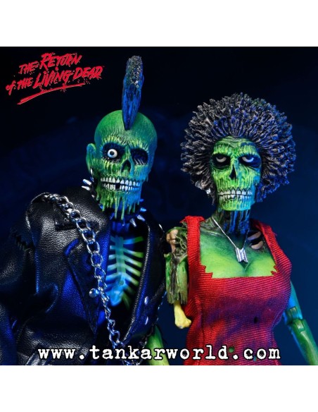 El regreso de los muertos vivientes - Pack 2 Figuras Clothed Trash & Suicide - 20 cm