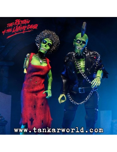 El regreso de los muertos vivientes - Pack 2 Figuras Clothed Trash & Suicide - 20 cm