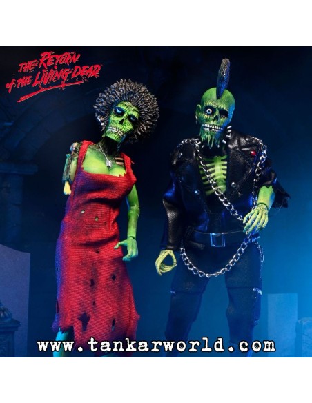 El regreso de los muertos vivientes - Pack 2 Figuras Clothed Trash & Suicide - 20 cm