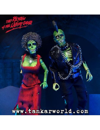 El regreso de los muertos vivientes - Pack 2 Figuras Clothed Trash & Suicide - 20 cm