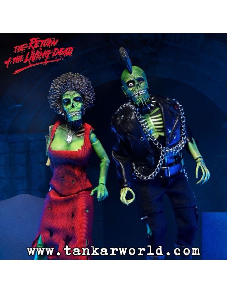 El regreso de los muertos vivientes - Pack 2 Figuras Clothed Trash & Suicide - 20 cm