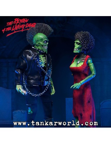 El regreso de los muertos vivientes - Pack 2 Figuras Clothed Trash & Suicide - 20 cm