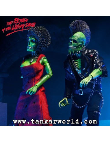 El regreso de los muertos vivientes - Pack 2 Figuras Clothed Trash & Suicide - 20 cm