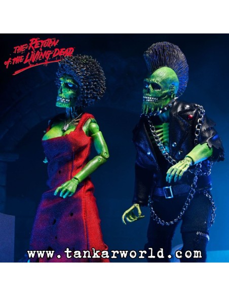 El regreso de los muertos vivientes - Pack 2 Figuras Clothed Trash & Suicide - 20 cm