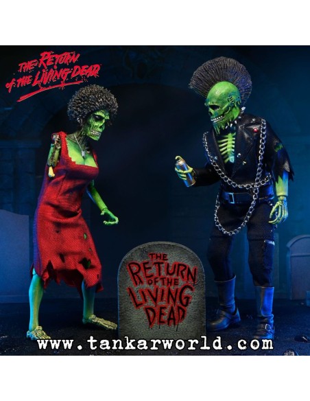 El regreso de los muertos vivientes - Pack 2 Figuras Clothed Trash & Suicide - 20 cm