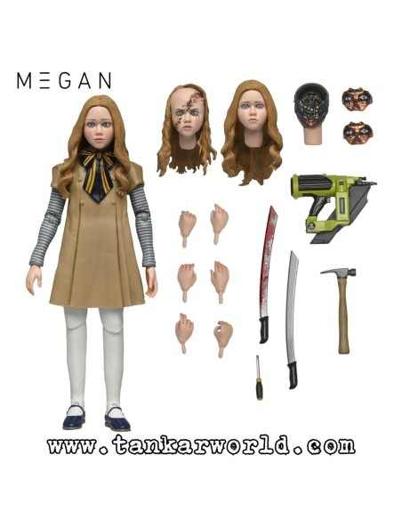 Megan - Figura Articulada Ultimate Megan - 18 cm