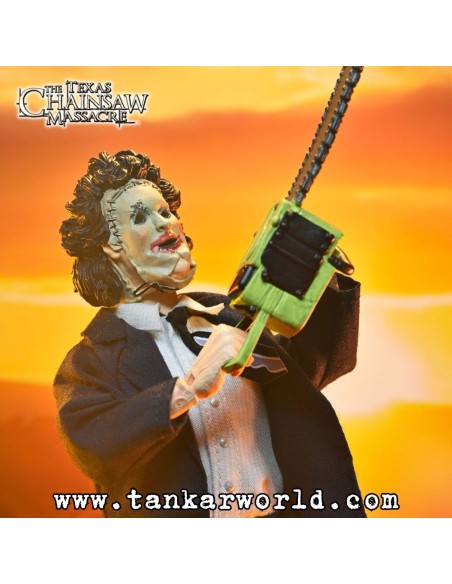 La Matanza de Texas - Figura Clothed Leatherface (Pretty Woman Mask) - The Texas Chainsaw Massacre - 50th Anniversary - 20 cm