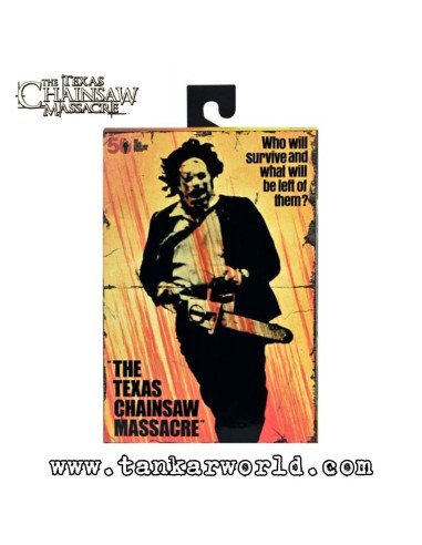 La Matanza de Texas - Figura Clothed Leatherface (Pretty Woman Mask) - The Texas Chainsaw Massacre - 50th Anniversary - 20 cm
