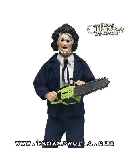 La Matanza de Texas - Figura Clothed Leatherface (Pretty Woman Mask) - The Texas Chainsaw Massacre - 50th Anniversary - 20 cm
