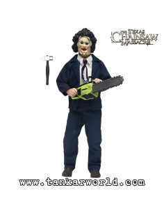La Matanza de Texas - Figura Clothed Leatherface (Pretty Woman Mask) - The Texas Chainsaw Massacre - 50th Anniversary - 20 cm