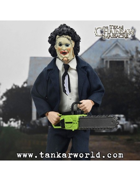 La Matanza de Texas - Figura Clothed Leatherface (Pretty Woman Mask) - The Texas Chainsaw Massacre - 50th Anniversary - 20 cm