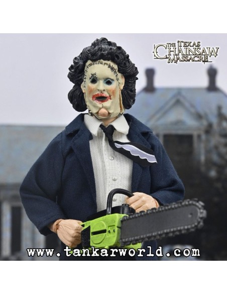 La Matanza de Texas - Figura Clothed Leatherface (Pretty Woman Mask) - The Texas Chainsaw Massacre - 50th Anniversary - 20 cm