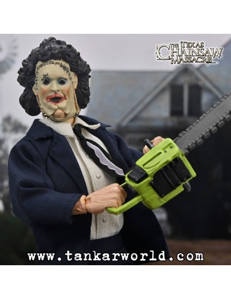 La Matanza de Texas - Figura Clothed Leatherface (Pretty Woman Mask) - The Texas Chainsaw Massacre - 50th Anniversary - 20 cm
