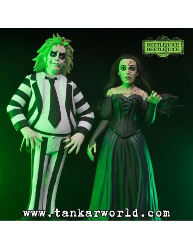 copy of Beetlejuice 1988 - Figura Articulada "Striped Suit" Escala 1:4 - 45 cm - NECA