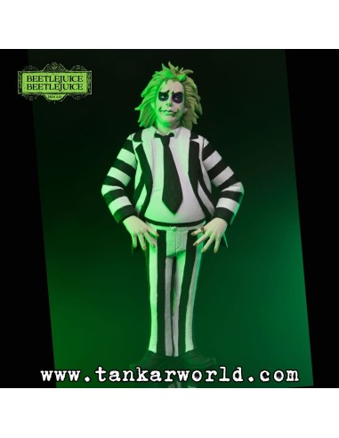 Beetlejuice Beetlejuice - Beetlejuice & Delores - Pack de 2 Figuras Toony Terrors - 15 cm - NECA - Bitelchus