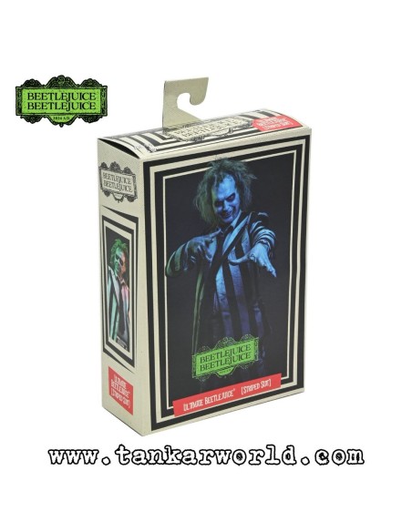 copy of copy of copy of Beetlejuice 1988 - Figura Articulada "Striped Suit" Escala 1:4 - 45 cm - NECA