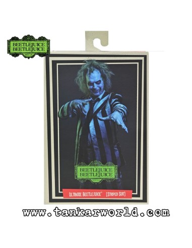 copy of copy of copy of Beetlejuice 1988 - Figura Articulada "Striped Suit" Escala 1:4 - 45 cm - NECA