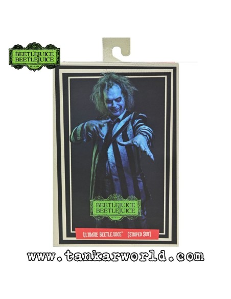 copy of copy of copy of Beetlejuice 1988 - Figura Articulada "Striped Suit" Escala 1:4 - 45 cm - NECA