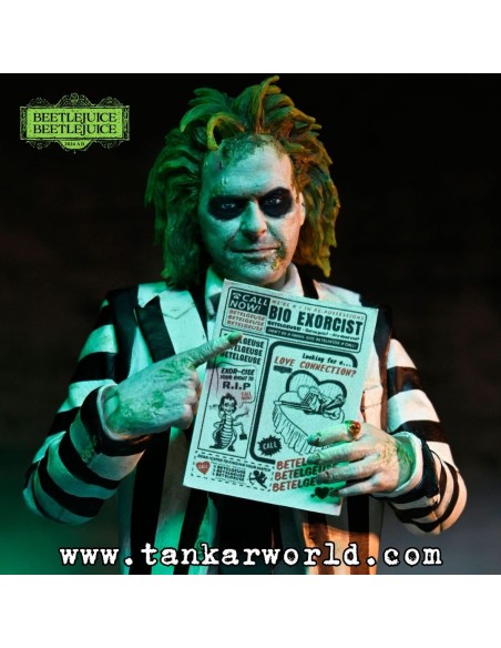 copy of copy of copy of Beetlejuice 1988 - Figura Articulada "Striped Suit" Escala 1:4 - 45 cm - NECA