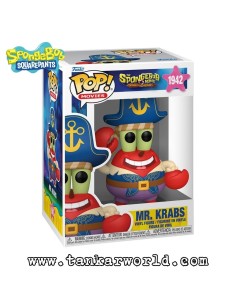 Funko Pop! - Señor Cangrejo Pirata - Bob Esponja - Spongebob Squarepants - 1942 2