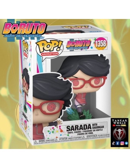 Funko Pop! - Sarada with sharingan - Boruto - 1358