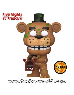 Funko Pop! Fusion - Freddy Fazbear with pizza launcher - Five Nights at Freddy's - FNAF - CHASE - LIMITED EDITION