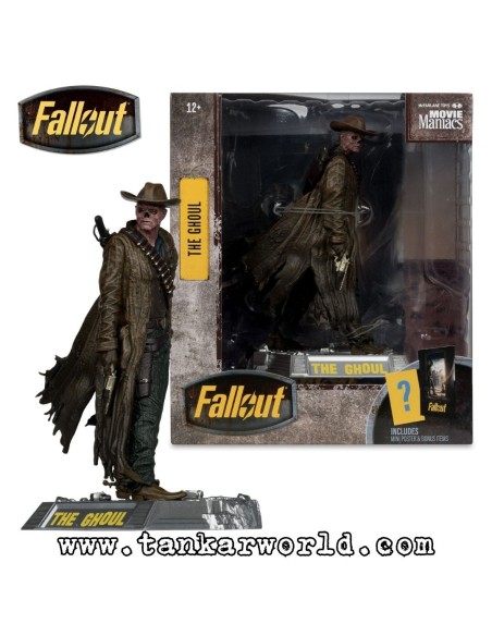 Fallout Figura Movie Maniacs The Ghoul (Season 2) McFarlane Toys 17 cm