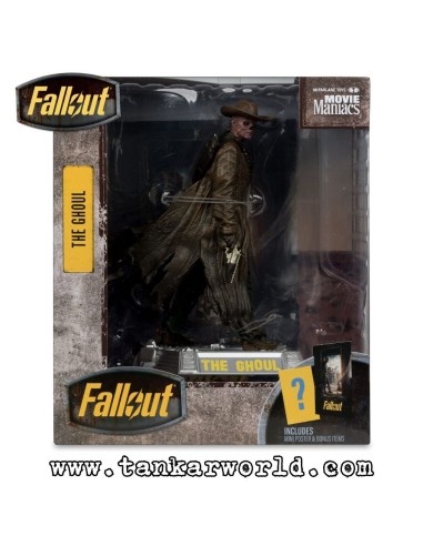 Fallout Figura Movie Maniacs The Ghoul (Season 2) McFarlane Toys 17 cm
