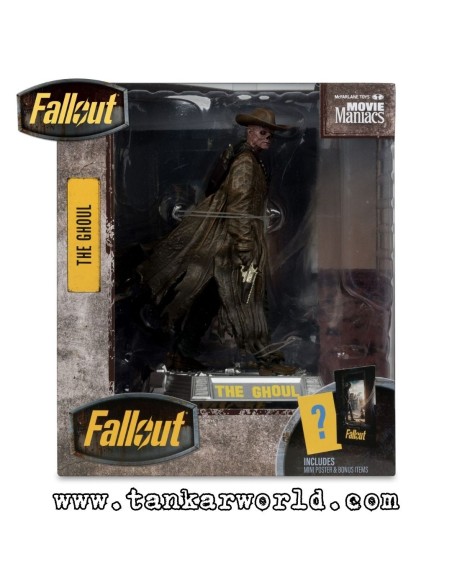 Fallout Figura Movie Maniacs The Ghoul (Season 2) McFarlane Toys 17 cm