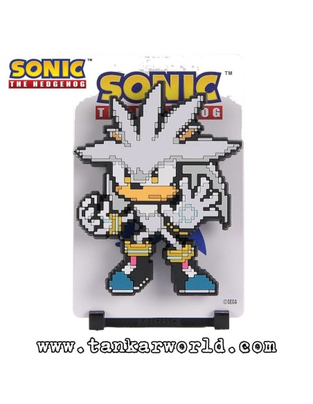 Sonic the Hedgehog (Modern) - FiGGYZ - Figura Coleccionable Magnética - Silver - 11 cm