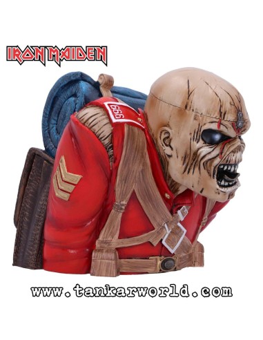 copy of Iron Maiden - The Trooper - Bote de almacenamiento - 26 cm