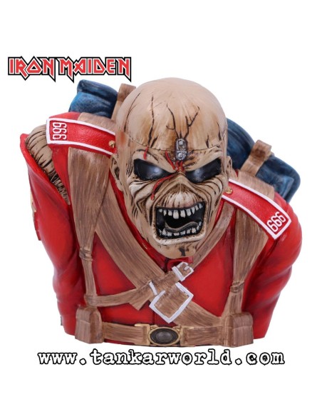 Iron Maiden - The Trooper - Bote de almacenamiento - 12 cm