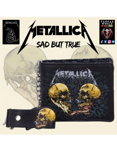 Metallica - Sad But True - Cartera con cadena